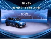 Ô tô điện VinFast VF e34 chính thức ra mắt nhiều tính năng ưu việt lần đầu được công bố