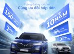 Giá bán và ưu đãi mua xe VinFast Tết 2022 cho ô tô xăng Fadil, Lux A, Lux SA2.0 và ô tô điện VF e34